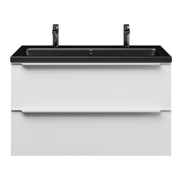 Lucilla badmeubel 100 cm mat wit