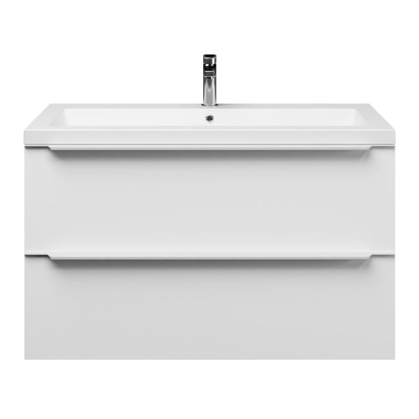 Lucilla badmeubel 100 cm mat wit