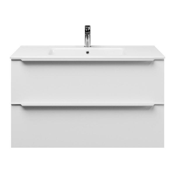 Lucilla badmeubel 100 cm mat wit