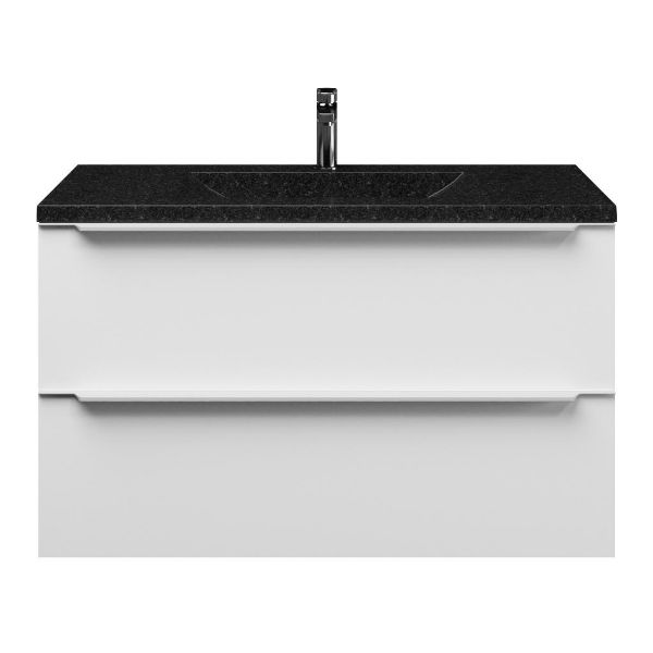 Lucilla badmeubel 100 cm mat wit