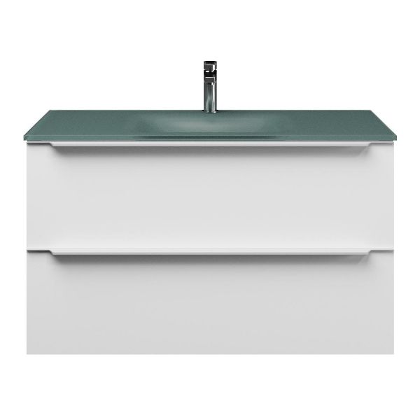 Lucilla badmeubel 100 cm mat wit