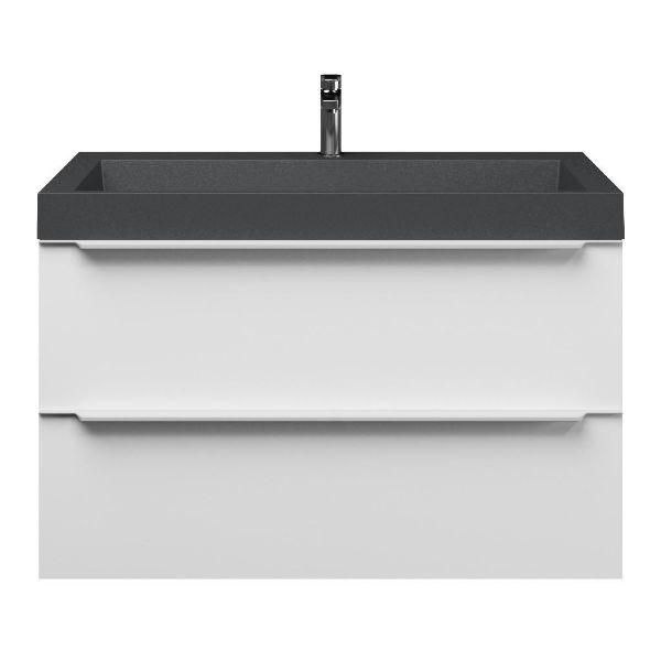 Lucilla badmeubel 100 cm mat wit