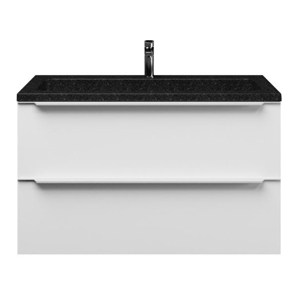 Lucilla badmeubel 100 cm mat wit
