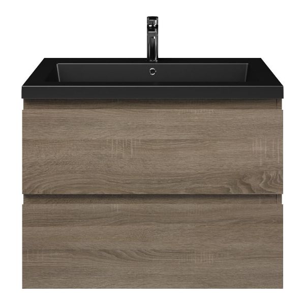 Elena badmeubel 80 cm eiken donker