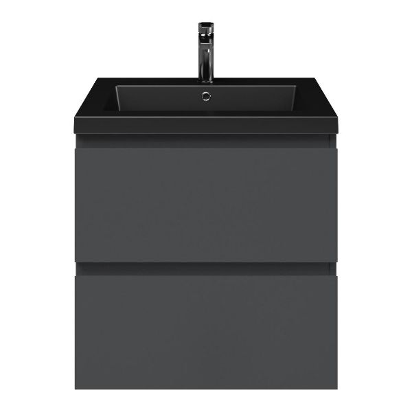 Gisella badmeubel 60 cm antraciet mat