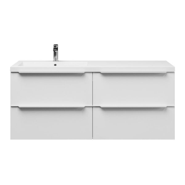 Lucilla badmeubel 140 cm wit hoogglans
