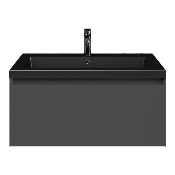 Solo badmeubel 80 cm antraciet mat