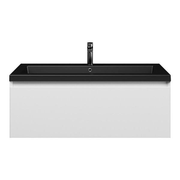 Solo badmeubel 100 cm wit mat