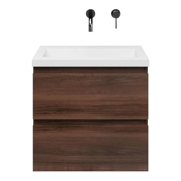 Secca badmeubel 60 cm walnoot