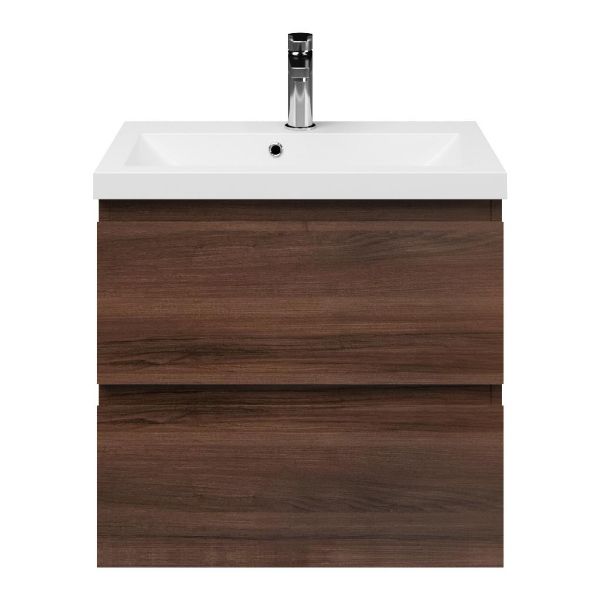 Secca badmeubel 60 cm walnoot