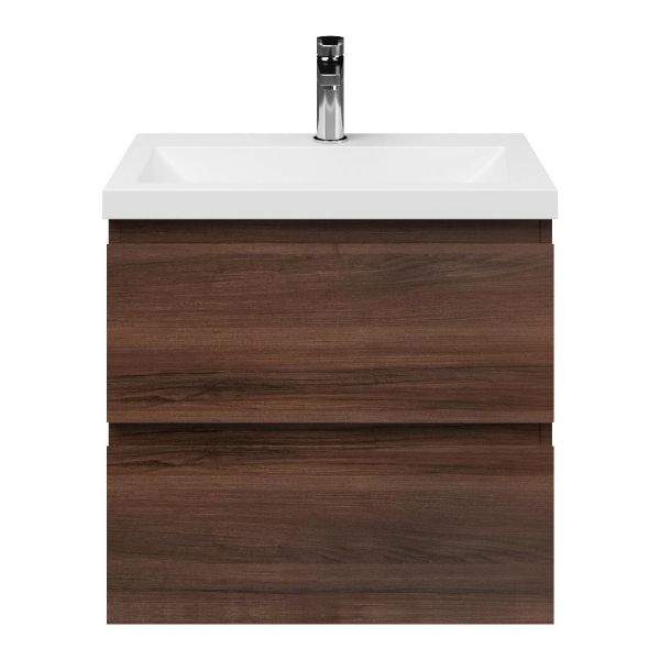 Secca badmeubel 60 cm walnoot