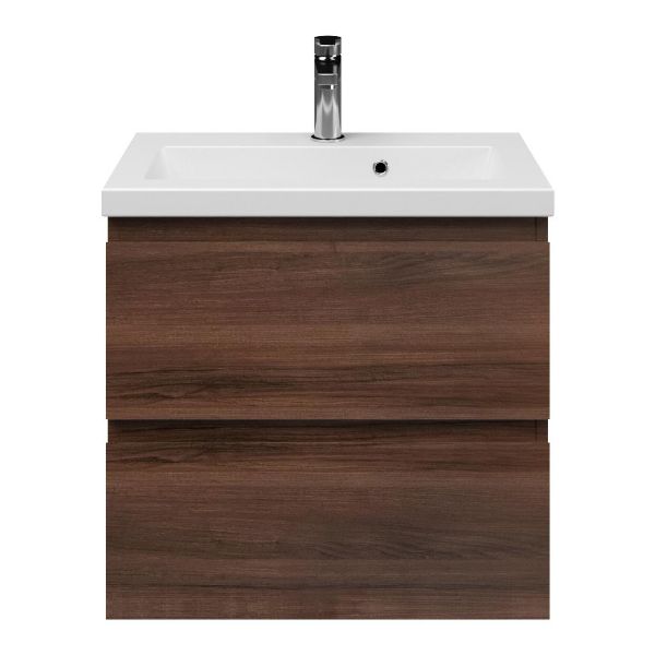 Secca badmeubel 60 cm walnoot