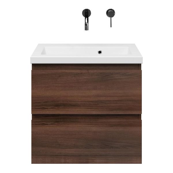Secca badmeubel 60 cm walnoot