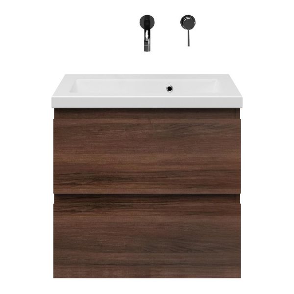 Secca badmeubel 60 cm walnoot