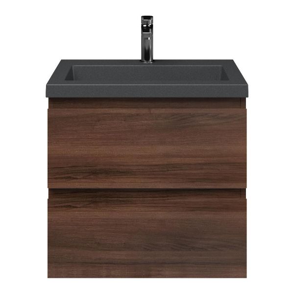 Secca badmeubel 60 cm walnoot