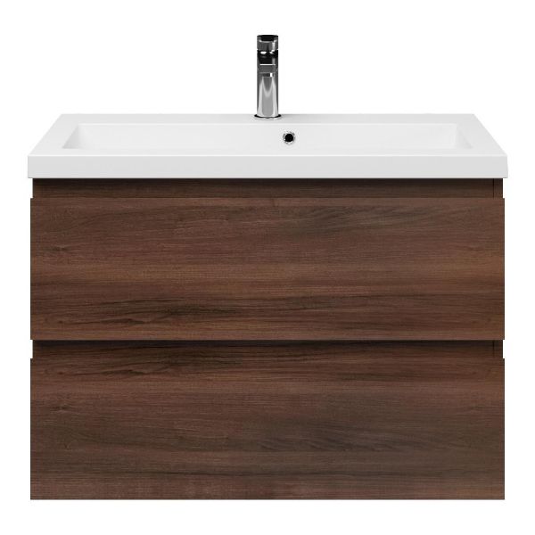 Secca badmeubel 80 cm walnoot