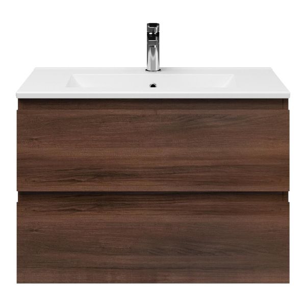 Secca badmeubel 80 cm walnoot
