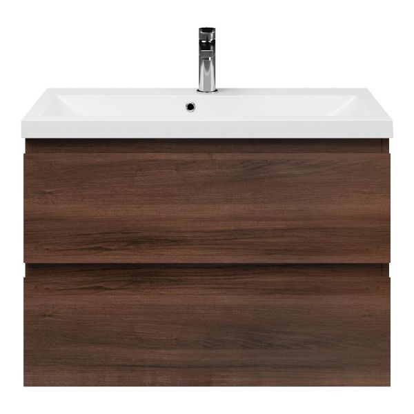 Secca badmeubel 80 cm walnoot
