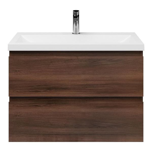 Secca badmeubel 80 cm walnoot