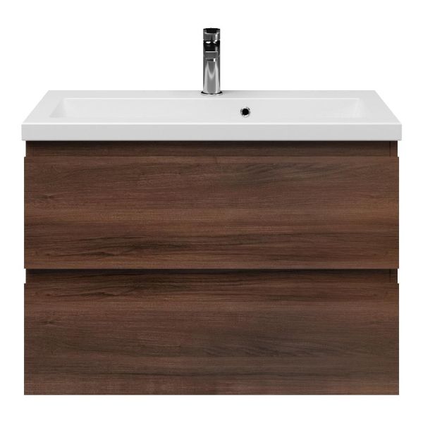 Secca badmeubel 80 cm walnoot