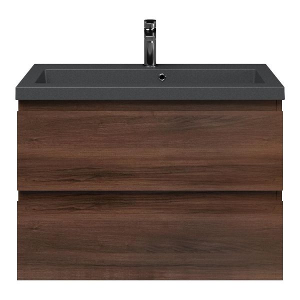 Secca badmeubel 80 cm walnoot