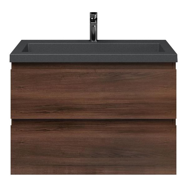 Secca badmeubel 80 cm walnoot
