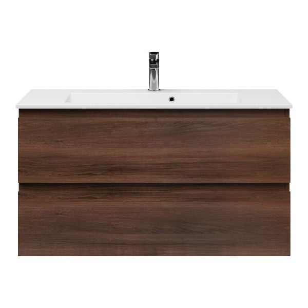 Secca badmeubel 100 cm walnoot