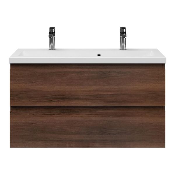 Secca badmeubel 100 cm walnoot