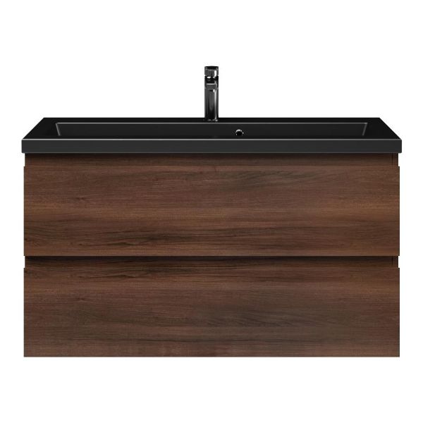 Secca badmeubel 100 cm walnoot