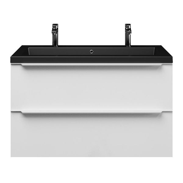 Lucilla badmeubel 100 cm hoogglans wit