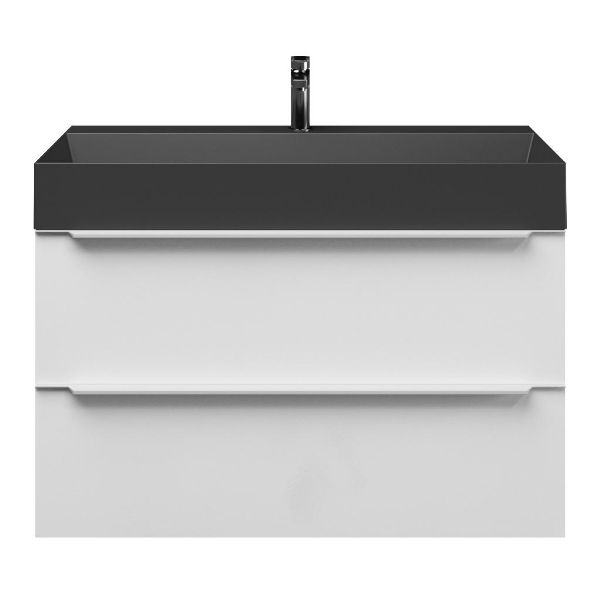Lucilla badmeubel 100 cm hoogglans wit
