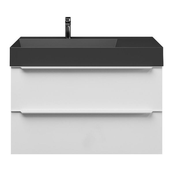 Lucilla badmeubel 100 cm hoogglans wit