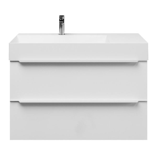 Lucilla badmeubel 100 cm hoogglans wit