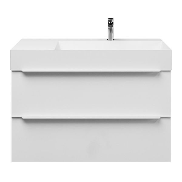 Lucilla badmeubel 100 cm hoogglans wit