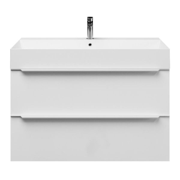 Lucilla badmeubel 100 cm hoogglans wit