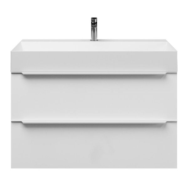Lucilla badmeubel 100 cm hoogglans wit