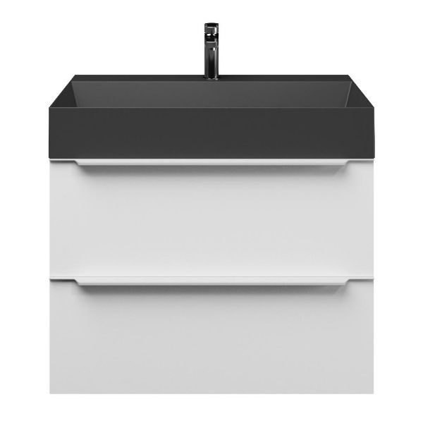Lucilla badmeubel 80 cm mat wit