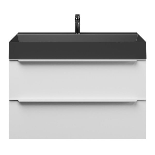 Lucilla badmeubel 100 cm mat wit