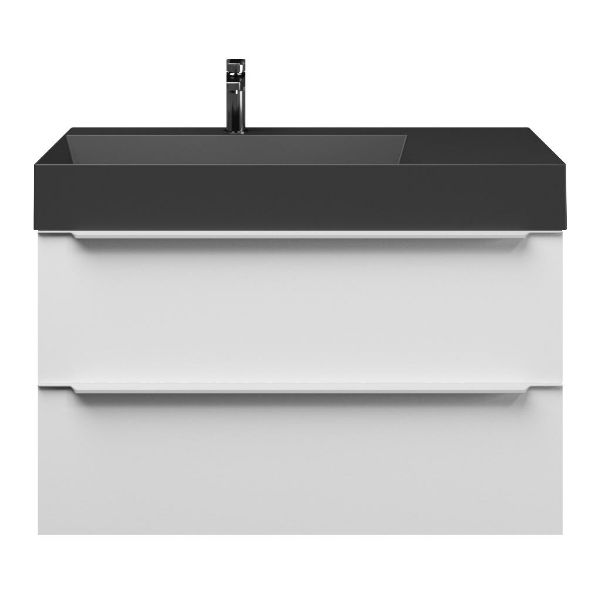 Lucilla badmeubel 100 cm mat wit