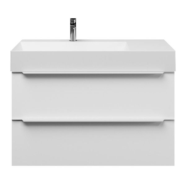 Lucilla badmeubel 100 cm mat wit