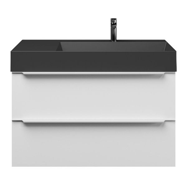 Lucilla badmeubel 100 cm mat wit