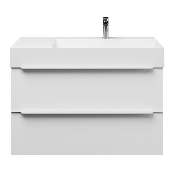 Lucilla badmeubel 100 cm mat wit
