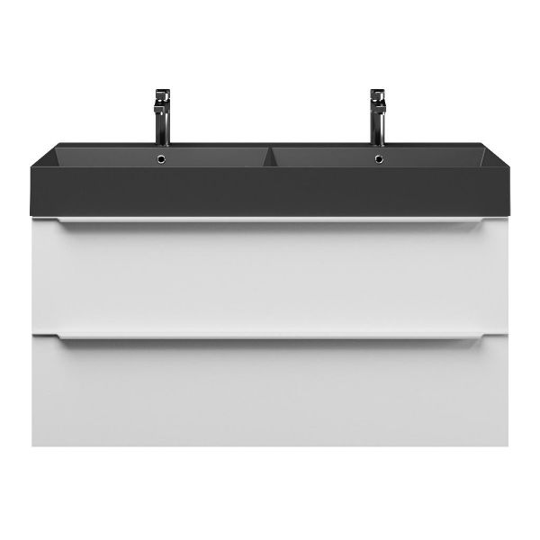 Lucilla badmeubel 120 cm mat wit