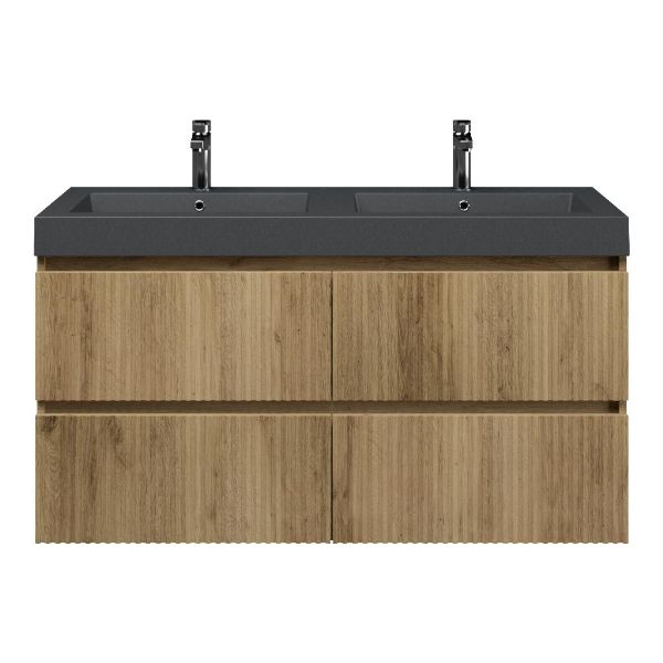 Silvan badmeubel 120 cm warm eiken