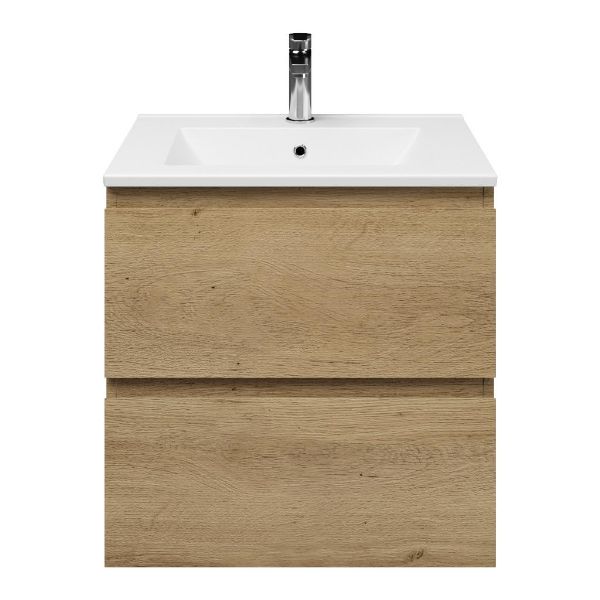 Gisella badmeubel 60 cm warm eiken