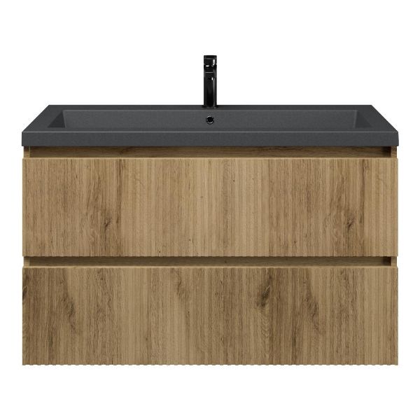 Silvan badmeubel 100 cm warm eiken