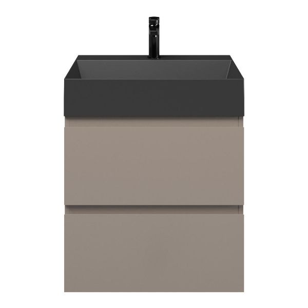 Gisella badmeubel 60 cm taupe