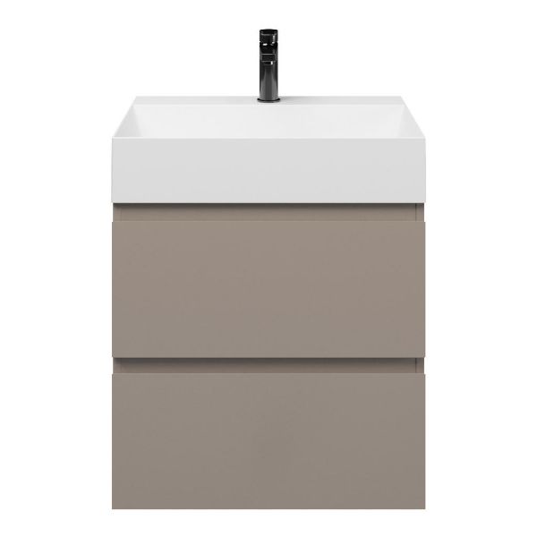 Gisella badmeubel 60 cm taupe