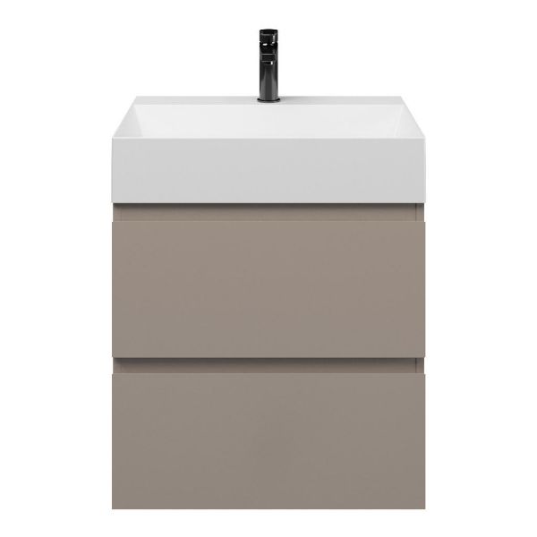 Gisella badmeubel 60 cm taupe