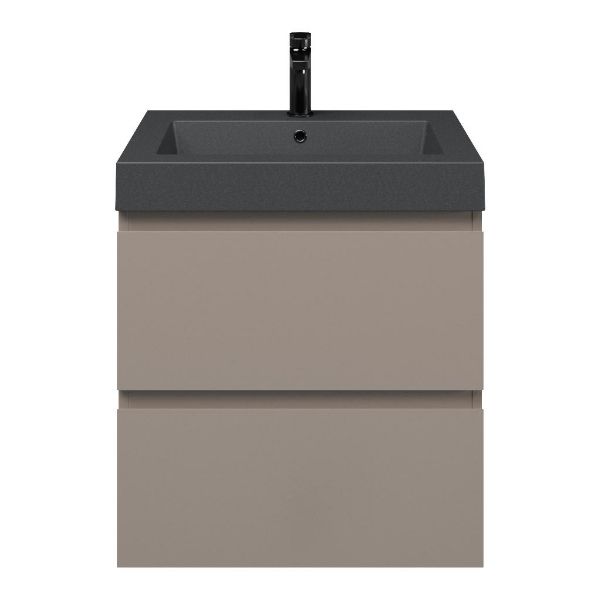 Gisella badmeubel 60 cm taupe